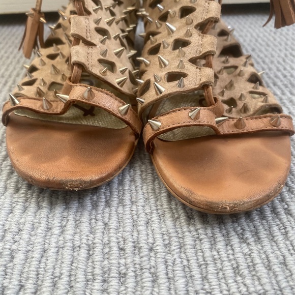 Sam Edelman Spike 1/2 Sandal wedge size 6.5 - Picture 8 of 8